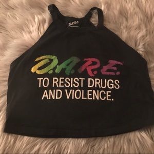 D.A.R.E. Halter Crop Top